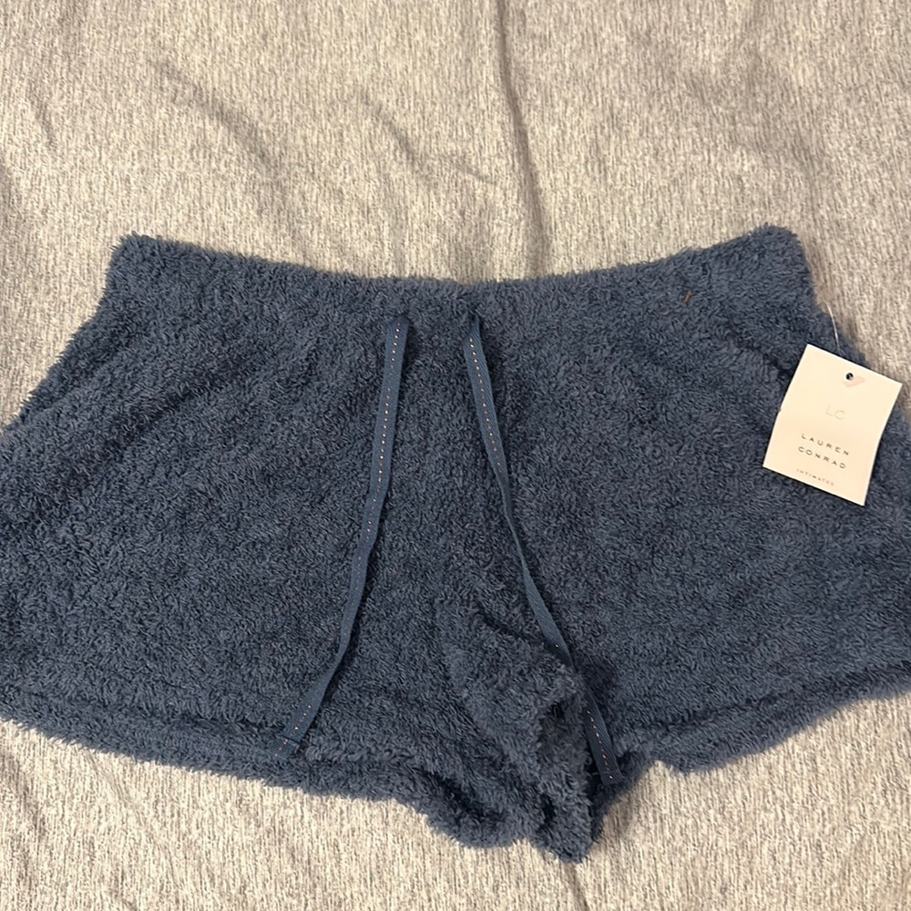 Pajama Fuzzy Shorts